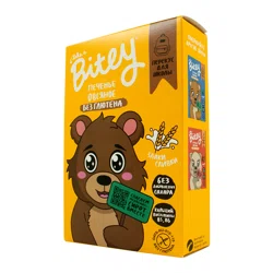BITEY Печенье овсяное без глютена Злаки+сливки 60 гр