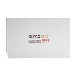 ALMA SPA Банки вакуумные для косметического массажа розовые