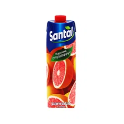 SANTAL Напиток сокосодержащий Красный Грейпфрут 1л
