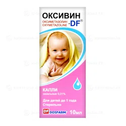 ОКСИВИН ДФ 0,01%  10 мл кап наз  Оксиметазолин