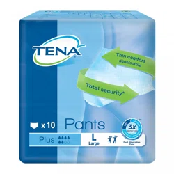 TENA Подгузник-трусы для взрослых Плюс L 4*10шт