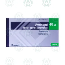 ЭМАНЕРА 40 мг №14 капс  Эзомепразол