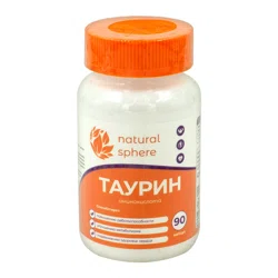 НАТУРАЛЬНЫЕ ДОБАВКИ Таурин аминокислота 90капсул