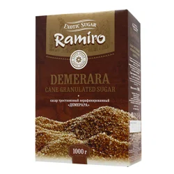 RAMIRO Exotic Sugar Сахар тростниковый коричневый ДЕМЕРАРА 500гр