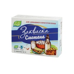 LIFE Закваска Сметана 2пак.*1г