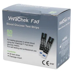 VIVACHEK Тест полоски на глюкометры FAD 50шт VGS02-031