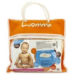 ЭКОТЕН LUOMMA Подушка для новорожденных с эффектом памяти LumF-505 25*23*3,5см