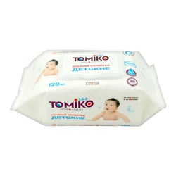 TOMIKO Салфетки детские влажные 120шт