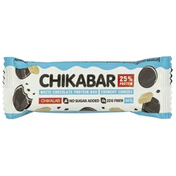 CHIKALAB Батончик глазированный с начинкой Хрустящее печенье 60гр