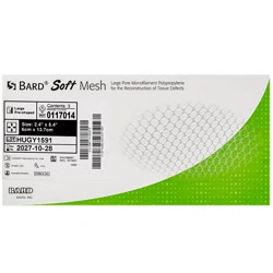 BARD SOFT MESH Имплантат-сетка облегченная 6,13,7см 0117014