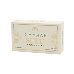SULU Мыло туалетное Халяль White Lotus (чистое намерение) 100гр