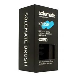 SOLEMATE Щетка жесткая для обуви Hard 150мл
