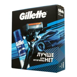 GILLETTE Набор Fusion5 Proglide бритва+ Гель для бритья 200мл