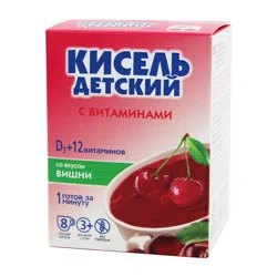 ВИТОШКА Кисель детский со вкусом вишни D3+12 витаминов