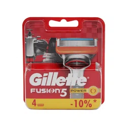 GILLETTE Касcета Fusion Power 4 шт