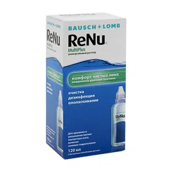 RENU Multi Plus Жидкость для контактных линз 120 мл