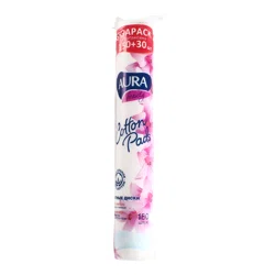 AURA Диски ватные Beauty 150+30шт