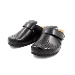 GRUBIN Сабо кожаные женские  р40 OREGON BLACK 1053660