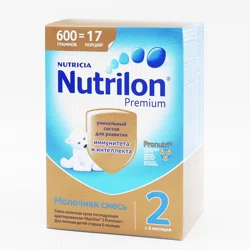NUTRILON Смесь молочная -2 Premium, 600гр,