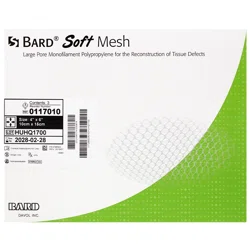 BARD SOFT MESH Имплантат-сетка облегченная 10*15см 0117010