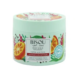 BISOU Скраб для тела Антицеллюлитный orange&brown alga 350гр