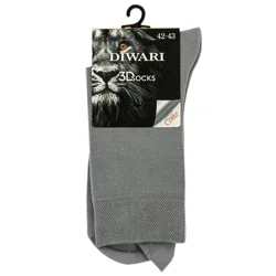 CONTE DIWARI Носки мужские 3DSOCKS р27 серые