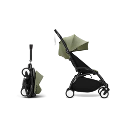 STOKKE YOYO Коляска Stokke frame-Black  (oliva)