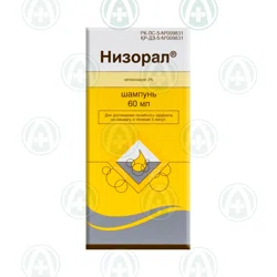 НИЗОРАЛ 60 мл шампунь