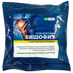 МЕДИКАЛФОРТ Соль для ванн Бишофит ромашка 500 гр