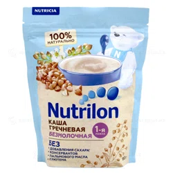 NUTRILON Каша безмолочная гречневая 1-я ложка 180г