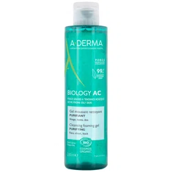 A-DERMA BIOLOGY AC Гель очищающий пенящийся 200мл