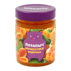 ПОТАПЫЧ Варенье абрикосовое 280гр