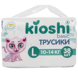 KIOSHI Basik Трусики L 10-14 кг 38 шт
