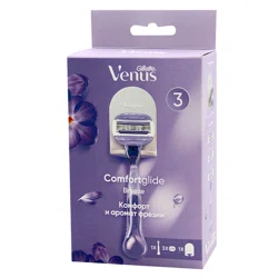 VENUS Бритва с 3-мя сменными кассетами+чехол 1шт