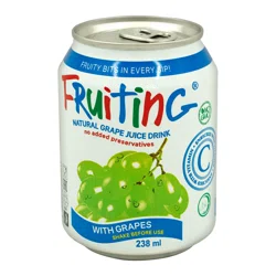FRUITING Напиток из сока винограда с целыми виноградинами  238мл