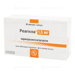 РЕАГИЛА 1,5 мг № 28 капс  Каприпразин