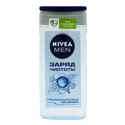 NIVEA MEN Гель для душа Заряд чистоты 250мл