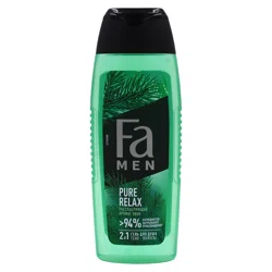 FA MEN Гель для душа Pure Relax 2в1 для тела и волос 250мл
