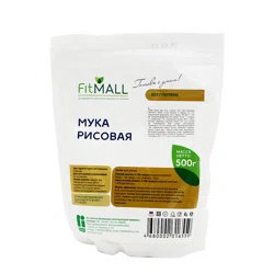 ПИТЭКО FITMALL Мука рисовая без глютена 500гр