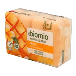 BIO MIO Мыло натуральное манго 3+1