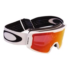 OAKLEY Маска горнолыжная Line Miner XL Snow-Matte white w/prizm torch iridium GBL
