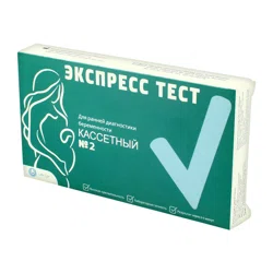 LIFE COR Тест-экспресс для ранней диагностики беременности Кассетный №2