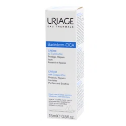 URIAGE BARIEDERM Крем ЦИКА восст-щий с CU-ZN, 15мл.