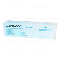 ДЕРМАЗОЛ 2% 30 г крем    Кетоконазол