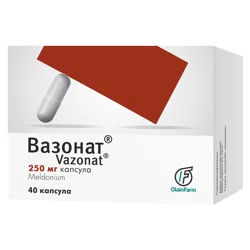 ВАЗОНАТ 250 мг №40 капс  Мельдоний