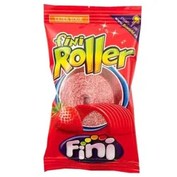 FINI Мармелад жевательный Roller Клубника 20гр