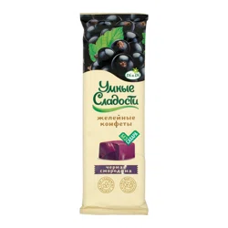DI   DI УМНЫЕ СЛАДОСТИ Конфеты желейные черная смородина 90 гр
