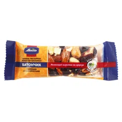 ALMATY SPICES MAKADA Батончик с орехами и сухофруктами  б/с 50гр