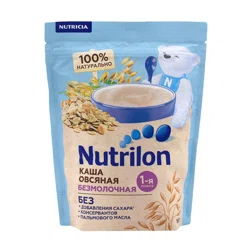 NUTRILON Каша безмолочная овсяная 1-я ложка 180г