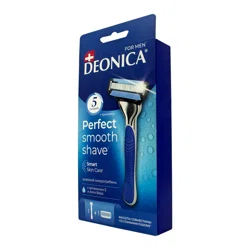DEONICA  5 FOR MEN Станок бритвенный со сменной кассетой